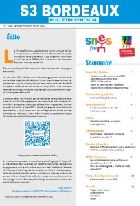 Bulletin académique n°229