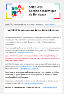 Lettre d'information OSTIC - 14 février 2024