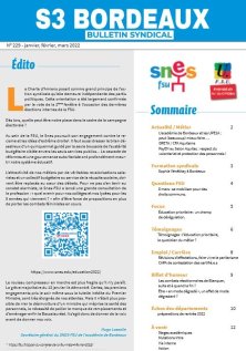 Bulletin académique n°229