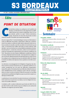 Bulletin académique n°236