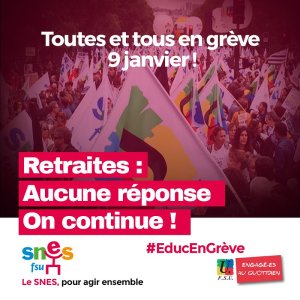 Grève et manifestation - Jeudi 09 janvier 2020