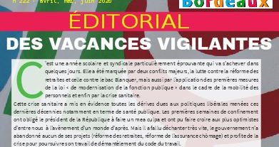 Bulletin académique n°222