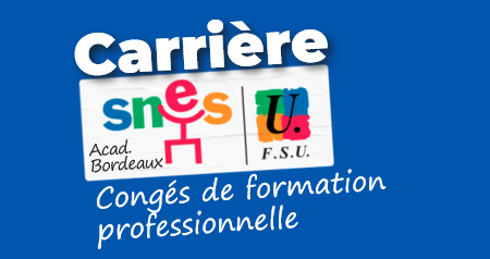 Congés de formation professionnelle