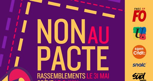 Réforme des retraites, « Pacte écoles, collèges, lycées généraux, (…)