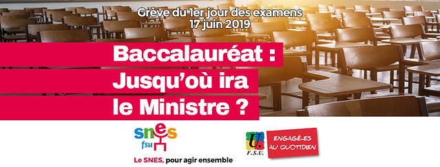 Grève du bac - Compte rendu du 17 juin dans l'acad - Appel pour le 18 juin