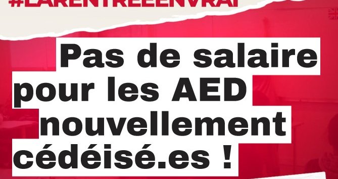 AED : Une rentrée sous tension