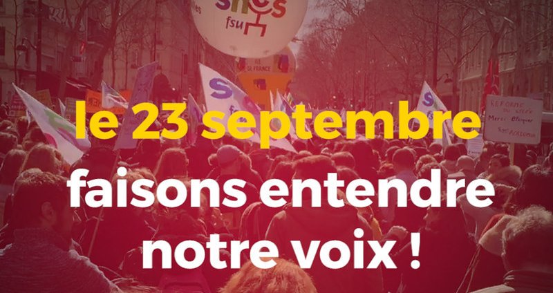 Jeudi 23 septembre 2021