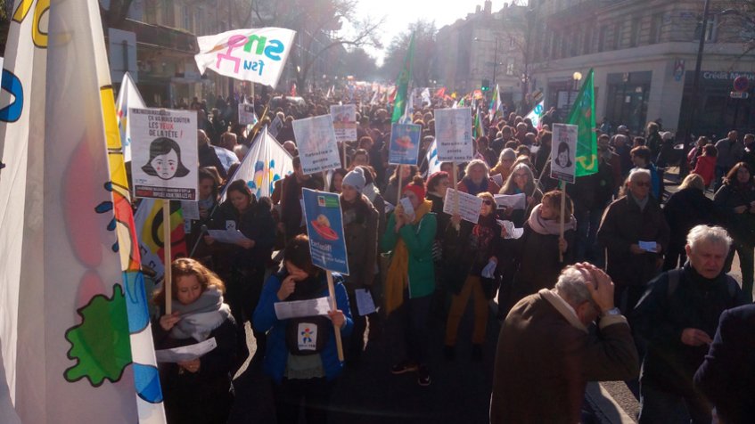 3 journées d'action 22,23 et 24 janvier