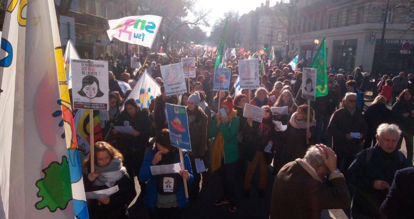 3 journées d'action 22,23 et 24 janvier